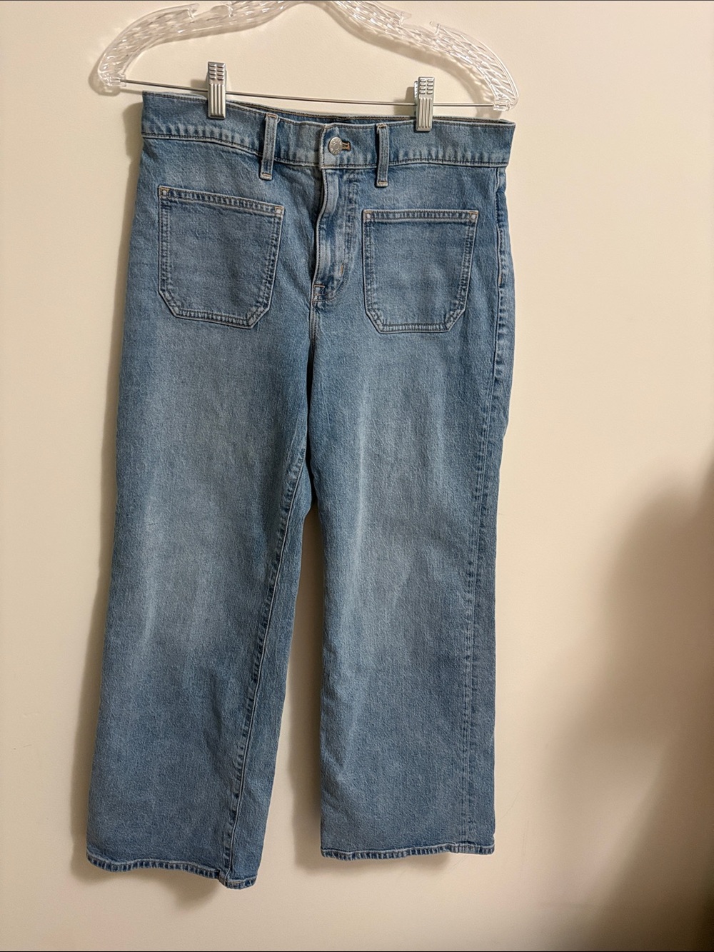 NWOT J. Crew Straight-Leg Women's Jeans in Light Blue Denim